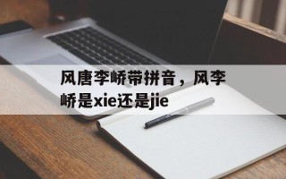 风唐李峤带拼音，风李峤是xie还是jie