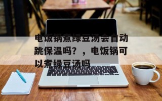 电饭锅煮绿豆汤会自动跳保温吗？，电饭锅可以煮绿豆汤吗