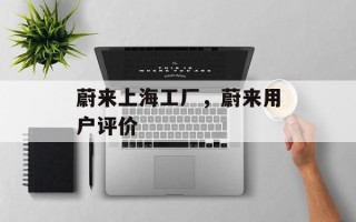 蔚来上海工厂，蔚来用户评价