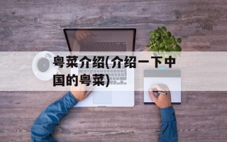 粤菜介绍(介绍一下中国的粤菜)