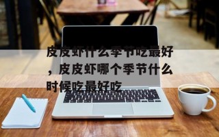 皮皮虾什么季节吃最好，皮皮虾哪个季节什么时候吃最好吃