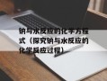 钠与水反应的化学方程式（探究钠与水反应的化学反应过程）