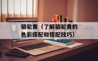 骆驼黄（了解骆驼黄的色彩搭配和搭配技巧）