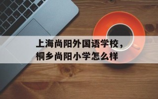 上海尚阳外国语学校，桐乡尚阳小学怎么样