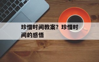 珍惜时间教案？珍惜时间的感悟
