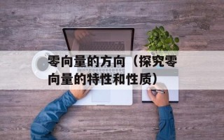 零向量的方向（探究零向量的特性和性质）