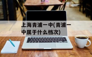 上海青浦一中(青浦一中属于什么档次)