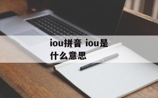 iou拼音 iou是什么意思