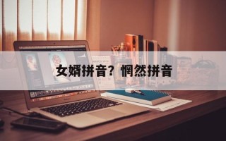 女婿拼音？惘然拼音