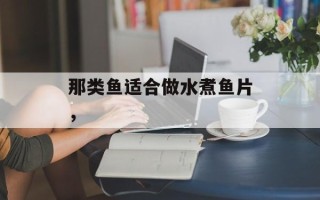 那类鱼适合做水煮鱼片，
