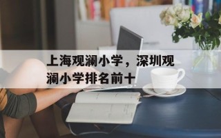 上海观澜小学，深圳观澜小学排名前十