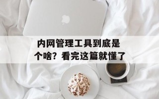  内网管理工具到底是个啥？看完这篇就懂了