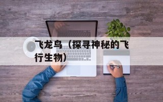 飞龙鸟（探寻神秘的飞行生物）