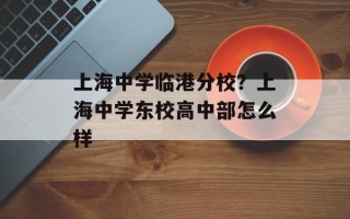 上海中学临港分校？上海中学东校高中部怎么样