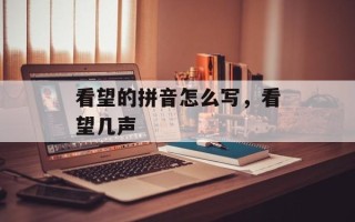 看望的拼音怎么写，看望几声