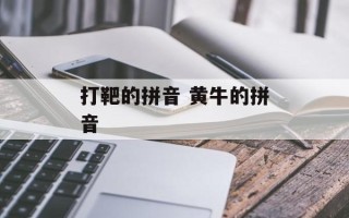 打靶的拼音 黄牛的拼音