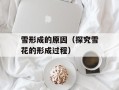 雪形成的原因（探究雪花的形成过程）