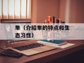 隼（介绍隼的特点和生态习性）