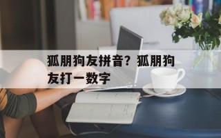 狐朋狗友拼音？狐朋狗友打一数字