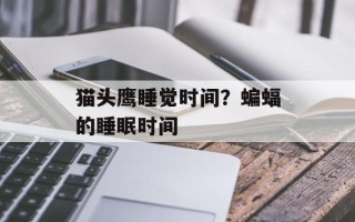 猫头鹰睡觉时间？蝙蝠的睡眠时间