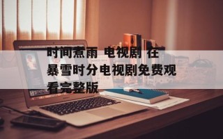 时间煮雨 电视剧 在暴雪时分电视剧免费观看完整版