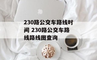 230路公交车路线时间 230路公交车路线路线图查询