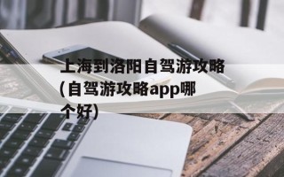 上海到洛阳自驾游攻略(自驾游攻略app哪个好)