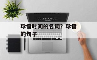珍惜时间的名词？珍惜的句子