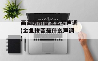 画画的拼音怎么写声调(金鱼拼音是什么声调)