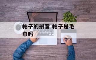 帕子的拼音 帕子是毛巾吗