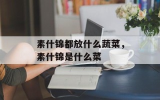 素什锦都放什么蔬菜，素什锦是什么菜