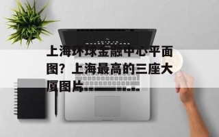 上海环球金融中心平面图？上海最高的三座大厦图片