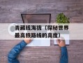 青藏线海拔（探秘世界最高铁路线的高度）