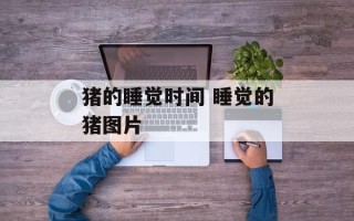 猪的睡觉时间 睡觉的猪图片