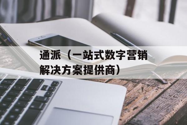 通派（一站式数字营销解决方案提供商）-第1张图片-