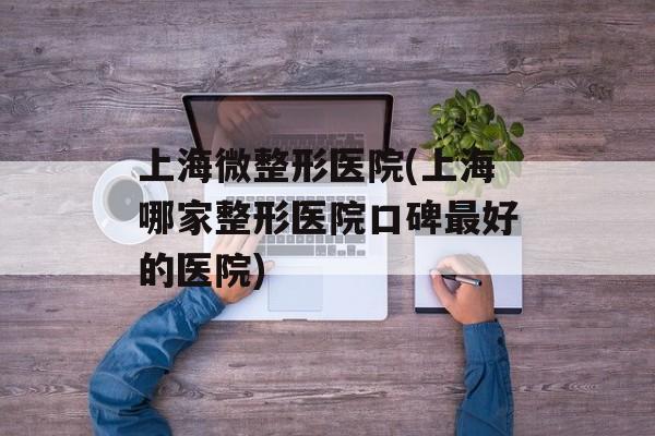 上海微整形医院(上海哪家整形医院口碑最好的医院)-第1张图片-