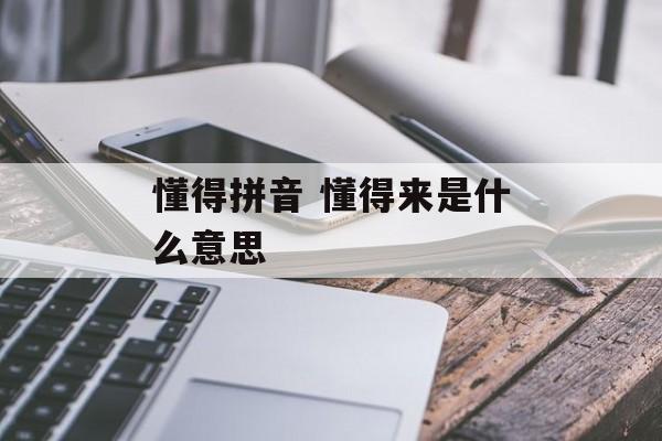 懂得拼音 懂得来是什么意思-第1张图片-