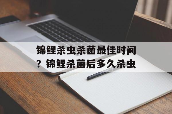 锦鲤杀虫杀菌最佳时间？锦鲤杀菌后多久杀虫-第1张图片-