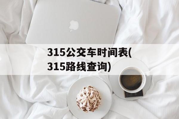315公交车时间表(315路线查询)-第1张图片-